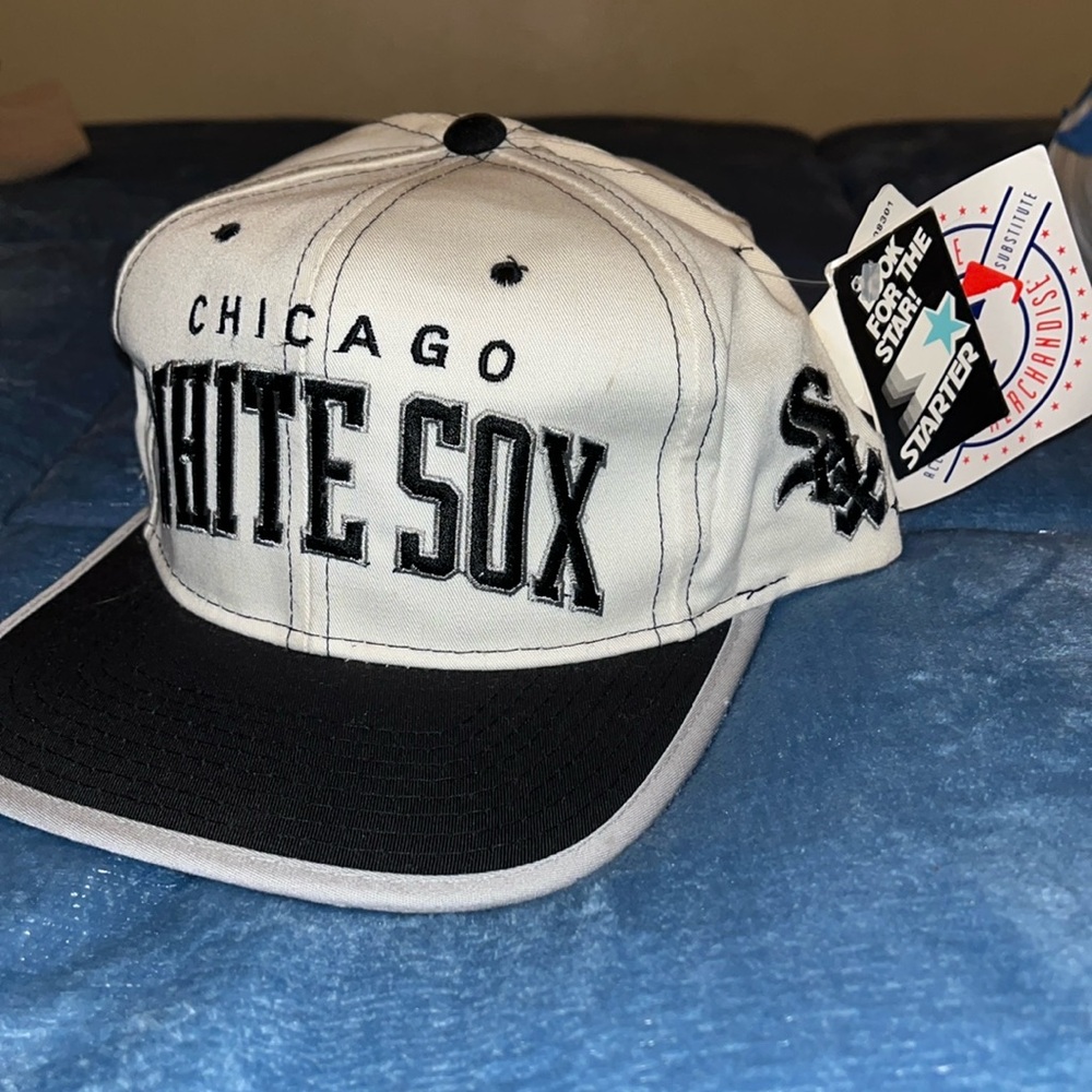 NWT VINTAGE 1990’s CHICAGO WHITE SOX STARTER HAT.